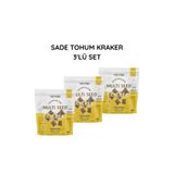 Naturiga 3'lü Set / Glutensiz Sade Tohum Kraker 40 gr