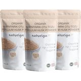 Naturiga Organik Karnıyarık Otu Tohumu Tozu (Psyllium Husk) 100 gr x 3 Adet