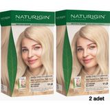 Naturigin Doğal Saç Boyası Çok Açık Sarı 11.0 ( 2 Adet )
