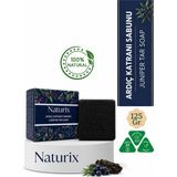 Naturix Ardıç Katranı Sabunu 125 gr | Arındırıcı, Ferahlatıcı ve Günlük Cilt Bakım Sabunu - 1 Adet