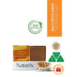Naturix Ballı Sütlü Sabun 125 gr | Cilt Besleyici, Nemlendirici Ve Peeling Etkili