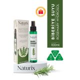Naturix Biberiye Suyu %100 Doğal, Dökülme Karşıtı ve Saç Uzamasını Destekleyici Saç Toniği - 100 ml