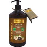 Naturix Black Garlic Extract 600 ml Saç Dökülmeleri için Sarımsak Özlü Bakım Şampuanı