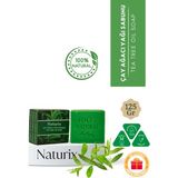 Naturix Çay Ağacı Yağı Sabunu 125 gr | Arındırıcı, Yağ Dengeleyici Sabunu