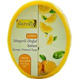 Naturix Doğal Lemon Soap Peeling Etkili Natural Limon Süngerli Sabun 150 gr