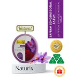 Naturix Doğal Saffron Soap Peeling Etkili Kırışma Önleyici Natural Safran Süngerli Sabun 150 gr