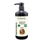 Naturix Keratin Kompleks Düzleştirici 600 ml Pürüzsüz ve Parlak Saçlar İçin Şampuan