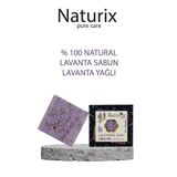 Naturix Lavanta Sabunu 125 gr | Kurutucu, Arındırıcı, Onarıcı Cilt Ve Saç Için