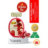 Naturix Nar Süngerli Sabun 150 gr | Antioksidan Ve Anti-aging Etkili Doğal Sabun