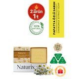 Naturix Papatya Sabunu 125 gr – Atopik Ciltler Için Nemlendirici Ve Canlandırıcı Doğal Sabun