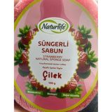 Naturlife Süngerli Çilek Sabun 100 gr