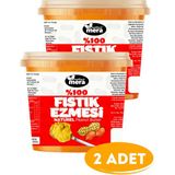 Naturmera %100 Fıstık Ezmesi 2000 G Şeker İlavesiz Sağlıklı Atıştırmalık Türkiye Üretimi - 2 kg
