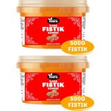 Naturmera %100 Saf Şeker Ilavesiz Fıstık Ezmesi 1000 G ( 500 G x 2 Adet ) - 1 kg