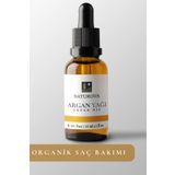 NATUROVA Organik Argan Yağı , Seyreltilmemiş Saf Yağ, 30 ml