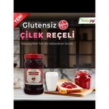Naturpy Glutensiz Çilek Reçeli 375 G - Strawberry Jam Gluten Free - 375 gr