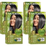 Naturtint 1N Abanoz Siyahı 4x170 ml Doğal Saç Boyası