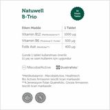 Natuwell B-Trio 30 Dilaltı Tablet ve Sitikolin 250 Mg 30 Kapsül ve Magneline Magnezyum L-Treonat 30 Tablet - Aromasız