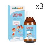NatuWell Gromix 3x150 ml Şurup