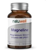 Natuwell Magneline P5P 60 Kapsül Magnezyum ve Vitamin B6 İçeren Takviye Edici Gıda