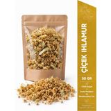 Natvera Çiçek Ihlamur 50 gr | %100 Doğal Ihlamur Çiçeği | Katkısız Bitki Çayı | Kilitli Kraft Doypack