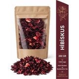 Natvera Hibiskus 250 G – Kurutulmuş Hibiskus Çiçeği – Sıcak & Soğuk Demleme Bitki Çayı – Katkısız