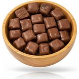 Natvera Sütlü Çikolatalı Çifte Kavrulmuş Fıstıklı Lokum 500 gr – Premium Lokum