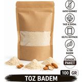 Natvera Toz Badem 100 gr – %100 Doğal, Katkısız, Pastalık
