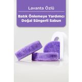 NAUMED Lavanta Özlü (BATIK VE ÇİLEK BACAK ONARIMINA YARDIMCI) Doğal Süngerli Sabun 130gr