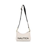 Nautica Bej - Siyah Kadın 26x7x15 cm Omuz Çantası CN7252T