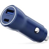 Nautica CH20 48W Araç İçi Hızlı Şarj Aleti USB-C + USB-A 2 Port | PPS Destekli Type-C Çakmaklık | iPhone, Samsung, Xiaomi ve Tüm Android Cihazlarla Uyumlu