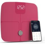 Nautica Classic Collection Plus Vücut Analizli Akıllı Bluetooth Tartı Baskül Yağ Ölçer Kırmızı