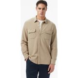 Nautica Erkek Bej Classic Fit Gömlek - 1FS-Bej