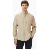 Nautica Erkek Bej Classic Fit Gömlek W57424T.12X - 12X-Bej - 2XL