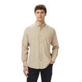 Nautica Erkek Bej Classic Fit Gömlek-W57424T.12X S