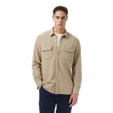 Nautica Erkek Bej Classic Fit Gömlek-W57437T.1FS M