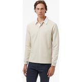 Nautica Erkek Bej Classic Fit Uzun Kollu Polo Yaka T-Shirt - 1AS-Bej - M