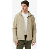 Nautica Erkek Bej Regular Fit ik Yaka Gizli Kapüşonlu Su İtici Yağmurluk J65013T.2TO - 2To-Bej - 2XL