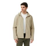 Nautica Erkek Bej Regular Fit ik Yaka Gizli Kapüşonlu Su İtici Yağmurluk-J65013T.2TO S