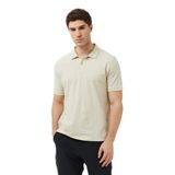Nautica Erkek Bej Regular Fit Polo Yaka T-Shirt-K65002T.1AS L