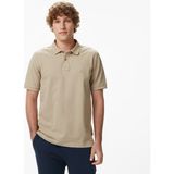 Nautica Erkek Bej Regular Fit Polo Yaka T-Shirt K65002T.1FS - 1FS-Bej - XL