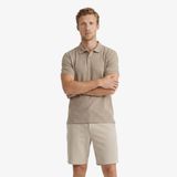 Nautica Erkek Bej Regular Fit Polo Yaka T-Shirt-K65231T.2GR L