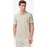 Nautica Erkek Bej Regular Fit Polo Yaka T-Shirt K65354T.2ND - 2Nd-Bej