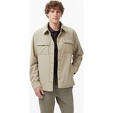 Nautica Erkek Bej Regular Fit Su Geçirmez Ceket - 1FS-Bej - XL