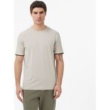 Nautica Erkek Bej Regular Fit T-Shirt V65363T.2ND - 2Nd-Bej - M