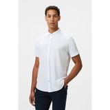 Nautica Erkek Beyaz Classic Fit Gömlek W55416T.1BW - 1BW-Beyaz