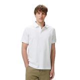 Nautica Erkek Beyaz Classic Fit Polo Yaka T-Shirt-K55052T.1BW XXL