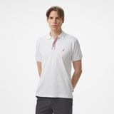 Nautica Erkek Beyaz Classic Fit Polo Yaka T-Shirt K55306T.1BW - 1BW-Beyaz