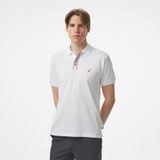 Nautica Erkek Beyaz Classic Fit Polo Yaka T-Shirt-K55306T.1BW M