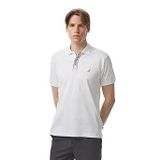 Nautica Erkek Beyaz Classic Fit Polo Yaka T-Shirt-K55306T.1BW XL