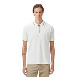 Nautica Erkek Beyaz Classic Fit Polo Yaka T-Shirt-K55345T.1BW S